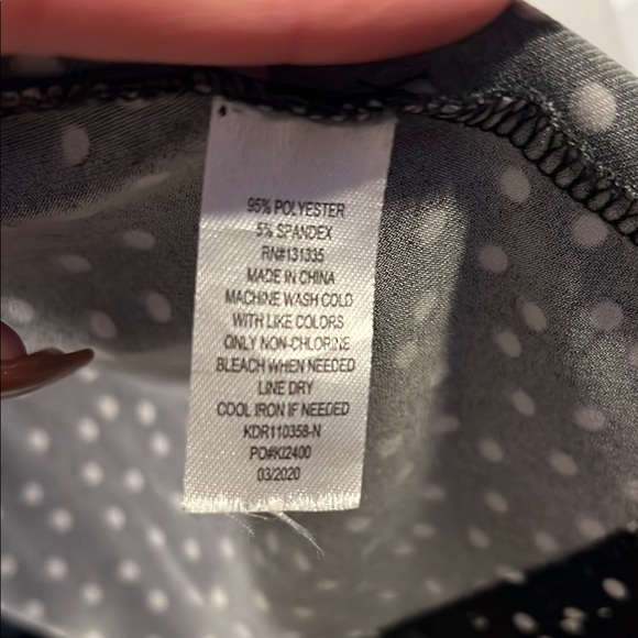 Socialite Black and White Midi Dress - Picture 5 of 6